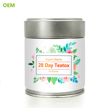 Meilleure vente de produits Detox Matcha Tea vente chaude en japonais